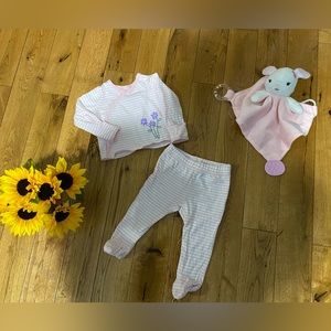 Okie Dokie Baby Girls 2-pc. Pant Set